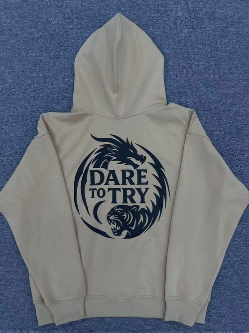 Beige Heavy Weight Hoodie