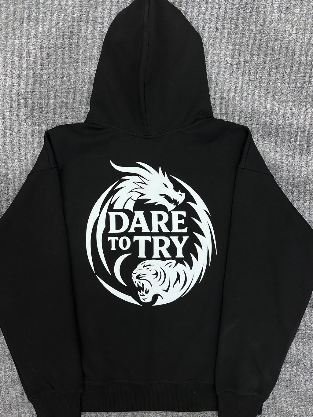 Black Heavy Weight Hoodie